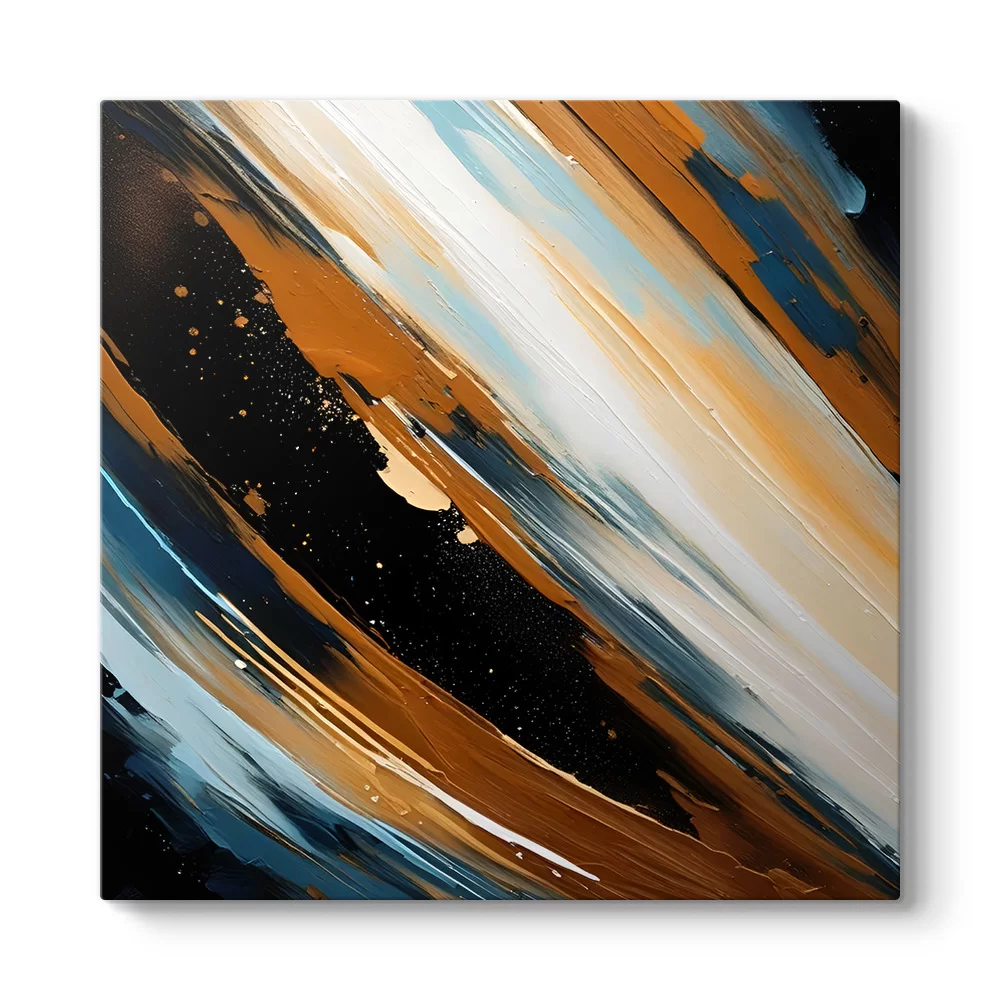 Midnight Motion Soyut Tablo